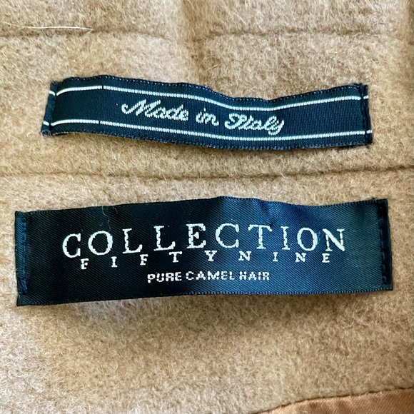 Vintage Collection Fifty Nine 100% Italian Baby Camel Hair Long Coat - Picture 14 of 16